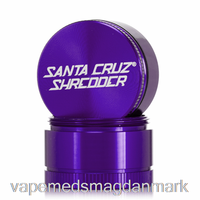 Vape Væske Santa Cruz Shredder 1,6 Tommer Lille 3-delt Kværn Lilla (40mm)